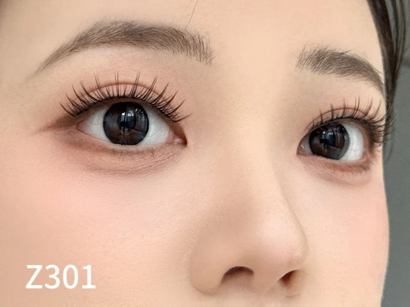 DINGSEN 5 Paar Manga-Wimpern, Augen-Wimpern, weiche, natürliche lange Wimpern, künstliche Wimpern, Anime-Wispy-Streifen, falsche Wimpern, Make-up – Detail 25