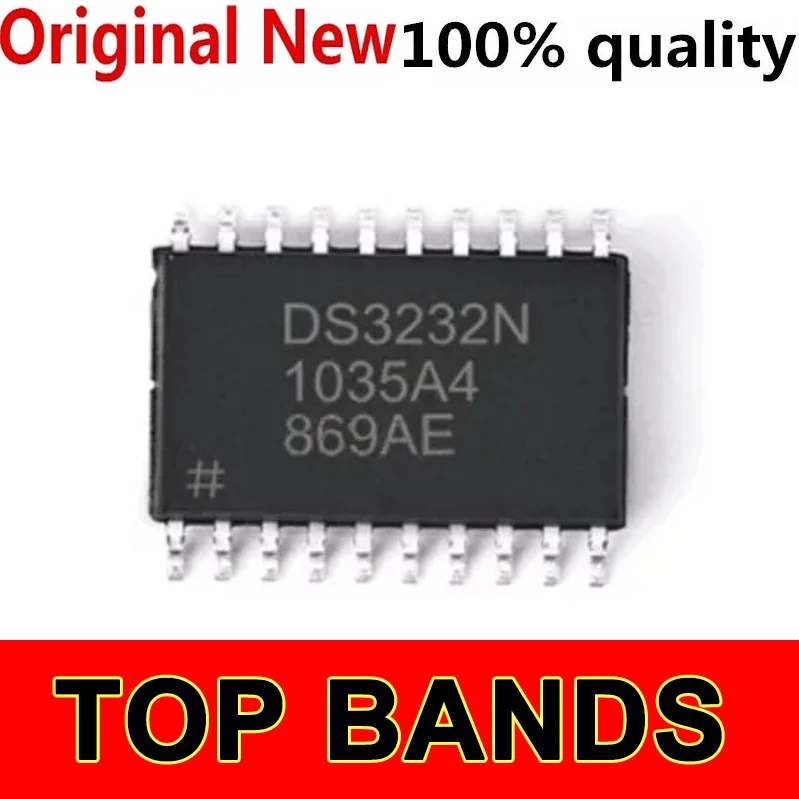 

Новинка, оригинальный набор микросхем DS3232N SN # T & R DS3234SN SOP20 DS3232MZ + TRL DS3232M SOP8, 5 шт.