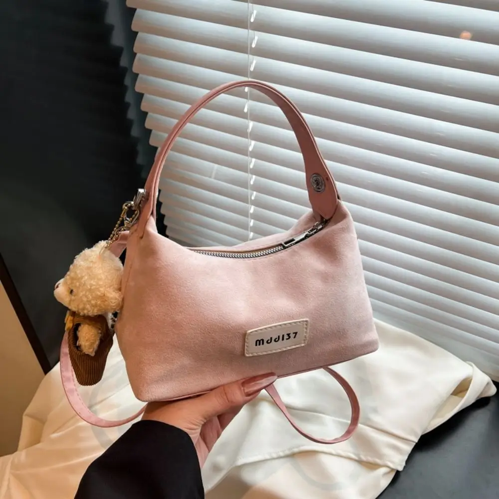 

Street Style Vintage Denim Underarm Bag Side-Back Minimalist Crossbody Purse French Fashion Handbag Gift