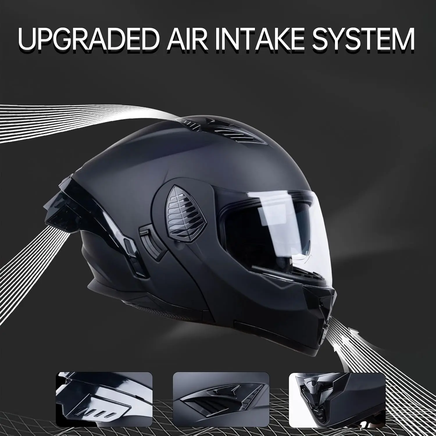 Full Face Modular Motorcycle Helmets