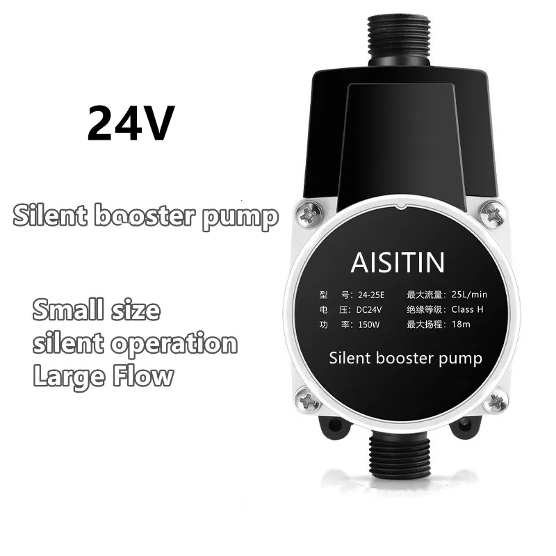 

PALONE 24V Booster Pump Brushless IP56 Water Pump Auto Pressure Controller Household Water Heater Boost for Home