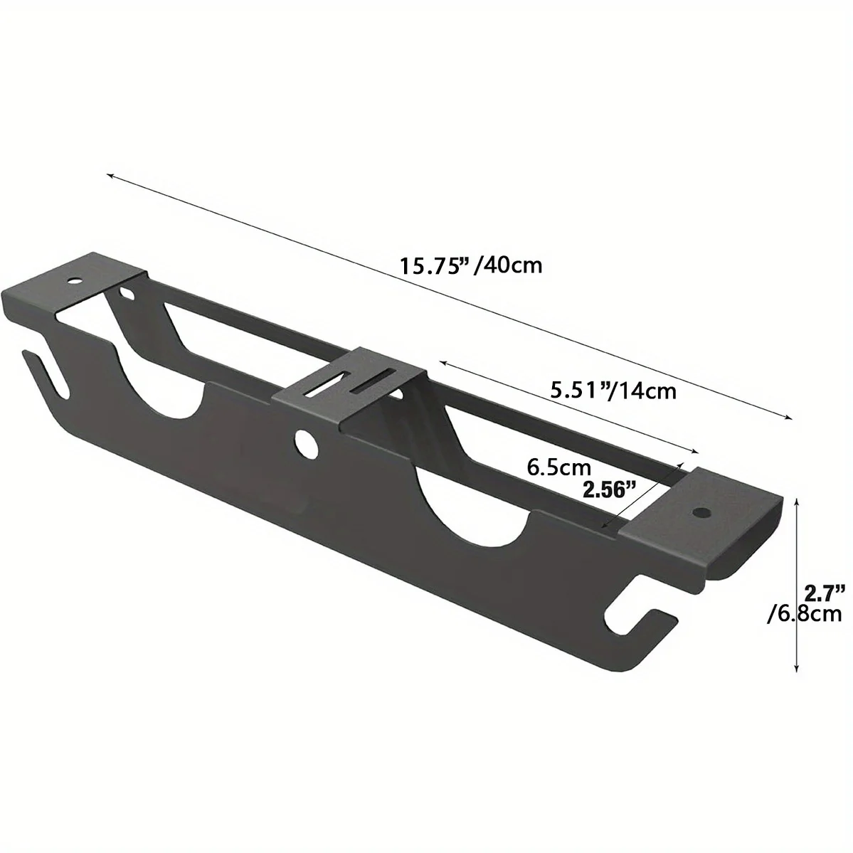 Angle Grinder Holder 2 Bay Angle Grinder Rack/Stand Storage Rack Cord Hanger Wall mount Bracket for Cutters Polishers Workspace view 3