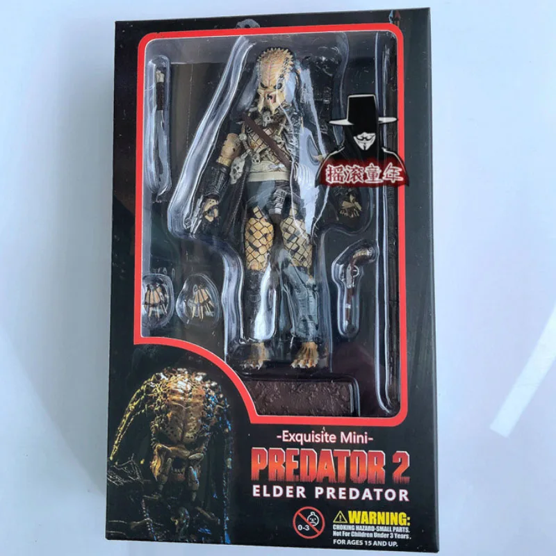 

Фигурка Хищника: Изысканная мини-фигурка Старшего Хищника 2, коллекционная аниме-фигурка, игрушка, модель 4,5 дюйма, оригинальный периферийный аксессуар