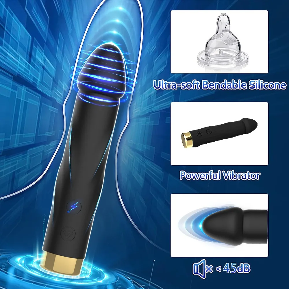 USB Charge Powerful Bullet Vibrator Dildo Sex Toys for Women Anal Clitoral Stimulator Erotic Vibrator Adult Sex Toy Shop 18