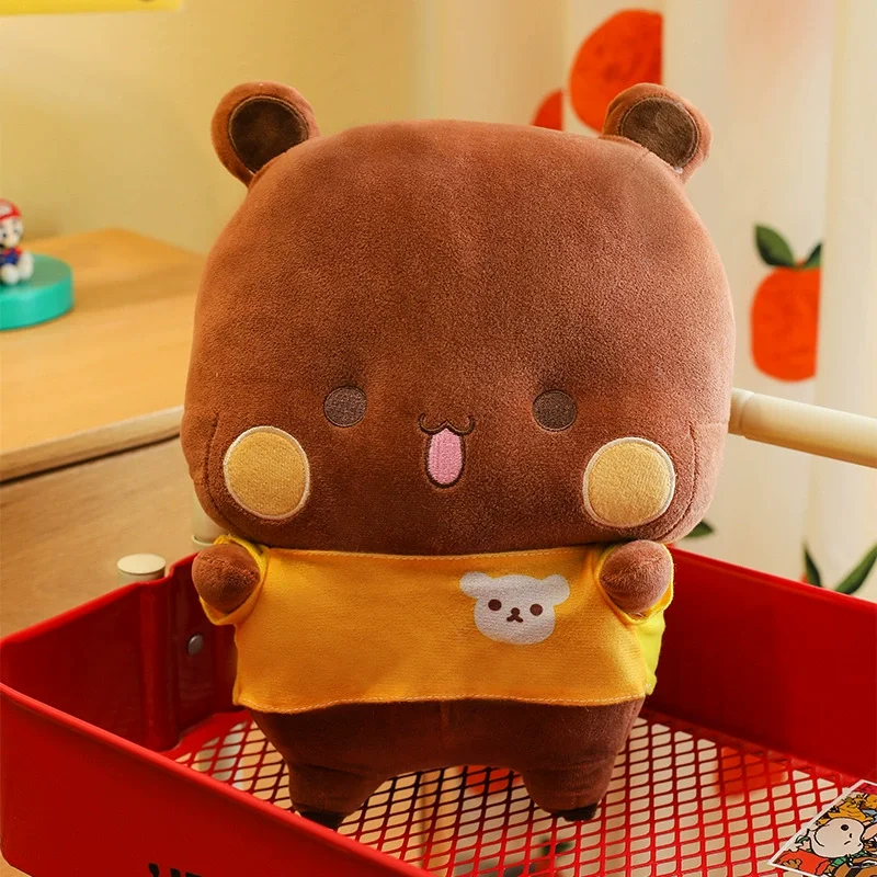 40-80 سنتيمتر Bubu و Dudu الباندا أفخم لطيف الكرتون الباندا دمية دب Kawaii محشوة مخدة ناعمة لعبة غرفة ديكور الأطفال هدايا للأطفال