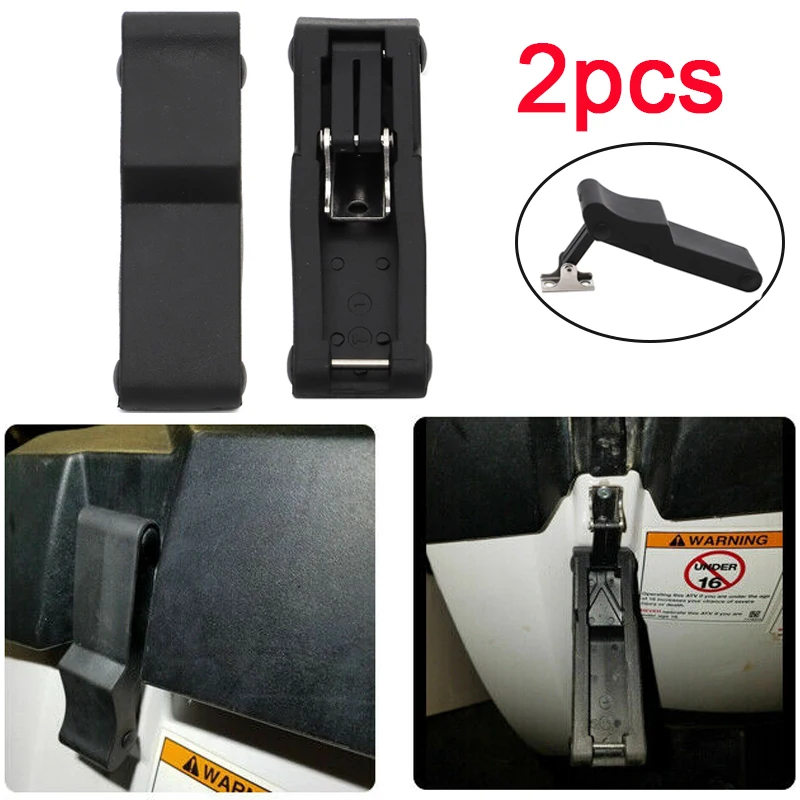 2x Front Storage Latch Rubber For Polaris Sportsman 450 570 850 Touring ETX 7081927 front Storage Latch Lower Kit Latch Cover