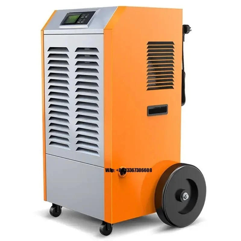 

90L/D Professional Air Dryer Metal Sheet Dehumidifier Industrial 220v Big Wheels Commercial Industrial Dehumidifier