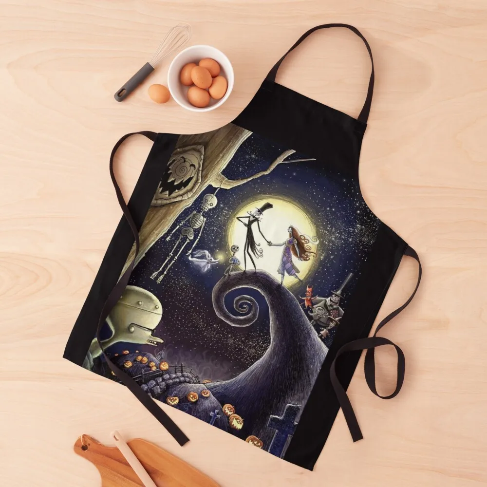 Jack skeletonApron apron women Woman kitchen apron