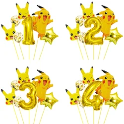 Pokemon Balloons Party Decoration Supplies Birthday Party Baby Shower Balloon Decor Supplies Toys