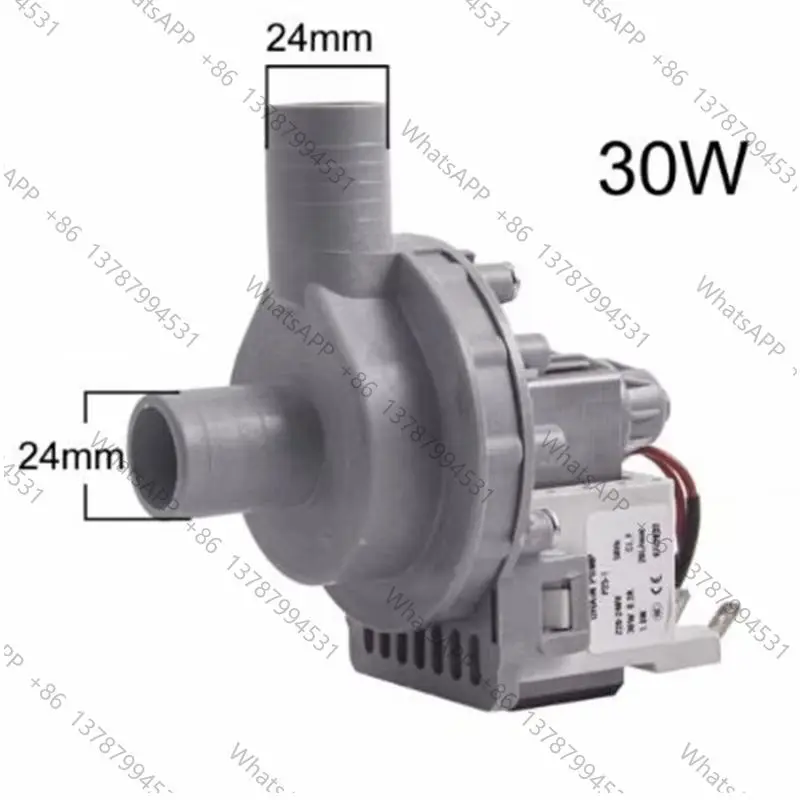 general 30W washing machine drain pump motor caliber 24/24mm full copper dedicated washer repair spare parts