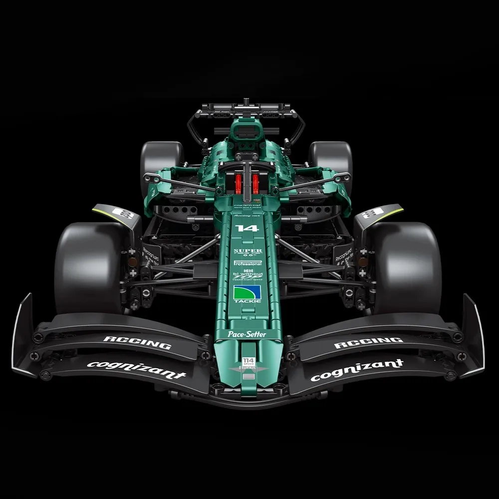 Bloques de construcción de automóviles de súper carreras AMR25 técnico, vehículo deportivo de un campeón, Kit de modelo de ladrillo, juguetes para niños, regalo para adultos y niños, 1960 Uds.