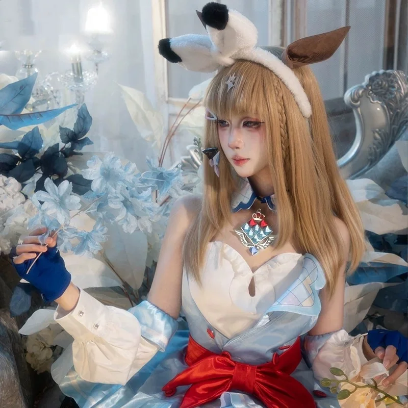 

COSMART Umamusume: Pretty Derby Apricot Eye Косплей Костюм Cos Game Аниме Вечеринка Униформа Хэллоуин Играть Ролевая Одежда Одежда