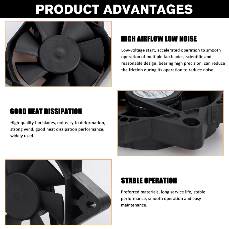 Radiator Cooling Fan for 4 Wheel ATV Kart Motocross Motorcycle Free Shipping