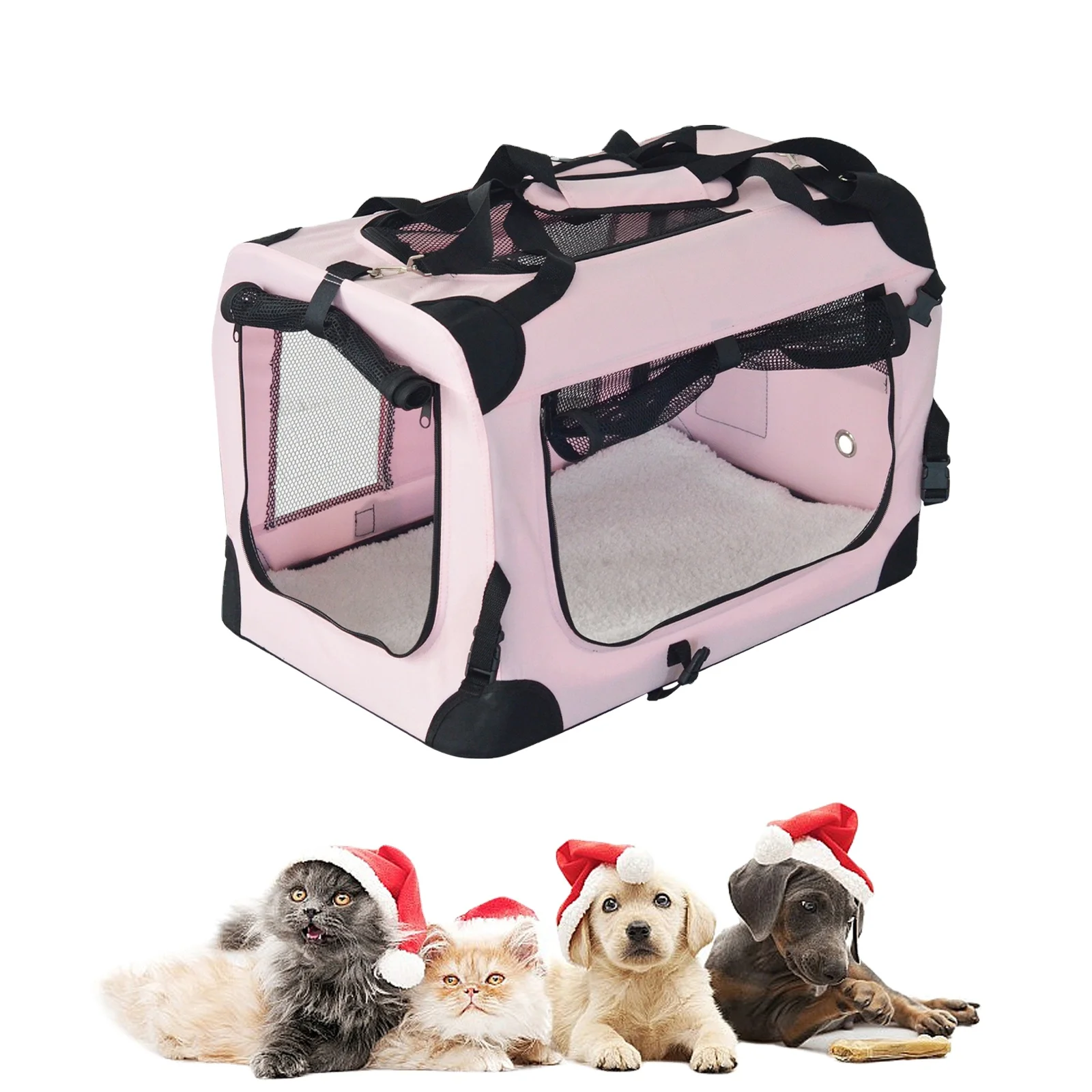 Wholesale Popular Oxford Portable  Dog Bag Travel Carry Foldable Multi-functional Cat Bag for Dogs