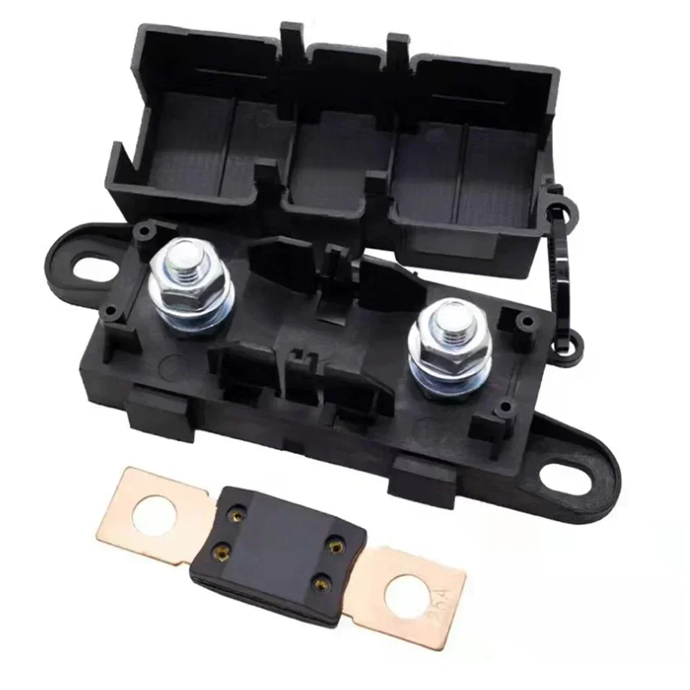 Novo suporte para fusível automático 100 (A) 119,4*38,1*38,9 119,4*38,1*38,9(mm) 32 (V) 4,68*1,49*1,5(pol) F/Fápido