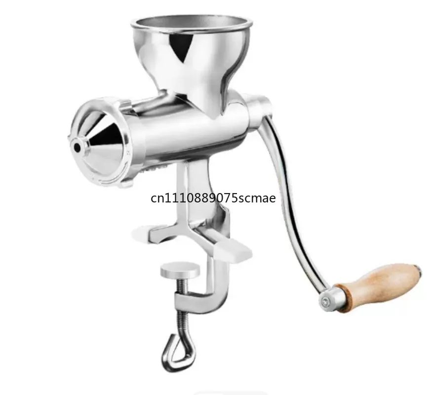 304 Stainless Steel Manual Juicer Hand Crank for Wheatgrass Ginger Orange Pomegranate Household