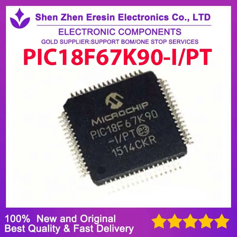 

Free shipping 5PCS/LOT PIC18F67K90-I/PT TQFP64 New and original