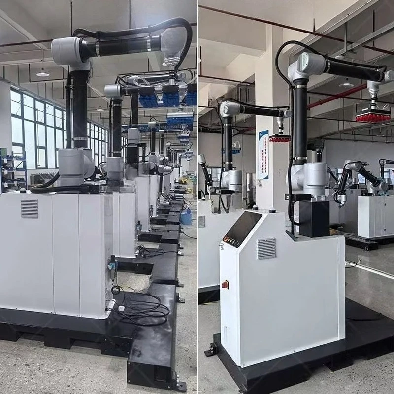 Portaalkraan Rollen Automatic Robot-Bag-Grippers Carton Cement Pallet Moving Robot Palletizer for Rice Bag