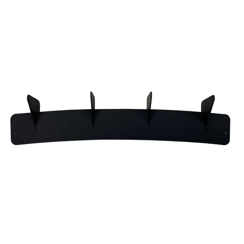 Car Rear Bumper Protector Spoiler Lip Rear Bumper Diffuser Splitter Spoiler Fins Trim