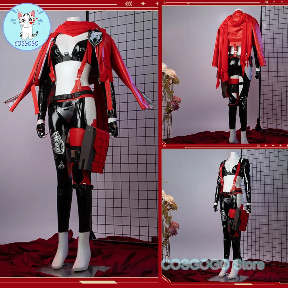 [Customized] NIKKE Little Red Riding Hood The Goddess Of Victory Cosplay Costume Halloween Party Role Play Outfit Clothing