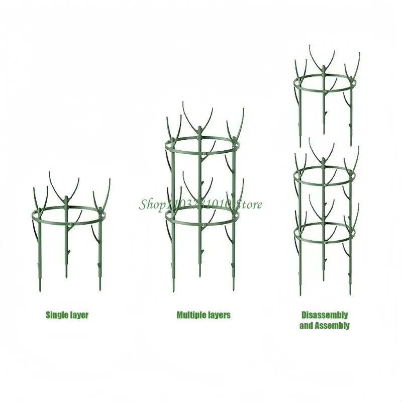U55D Stackable Monstera Plant Support, 2025 New Plant Stakes for Indoor and Outdoor Grasses Use, Garden Stakes for Climbing and