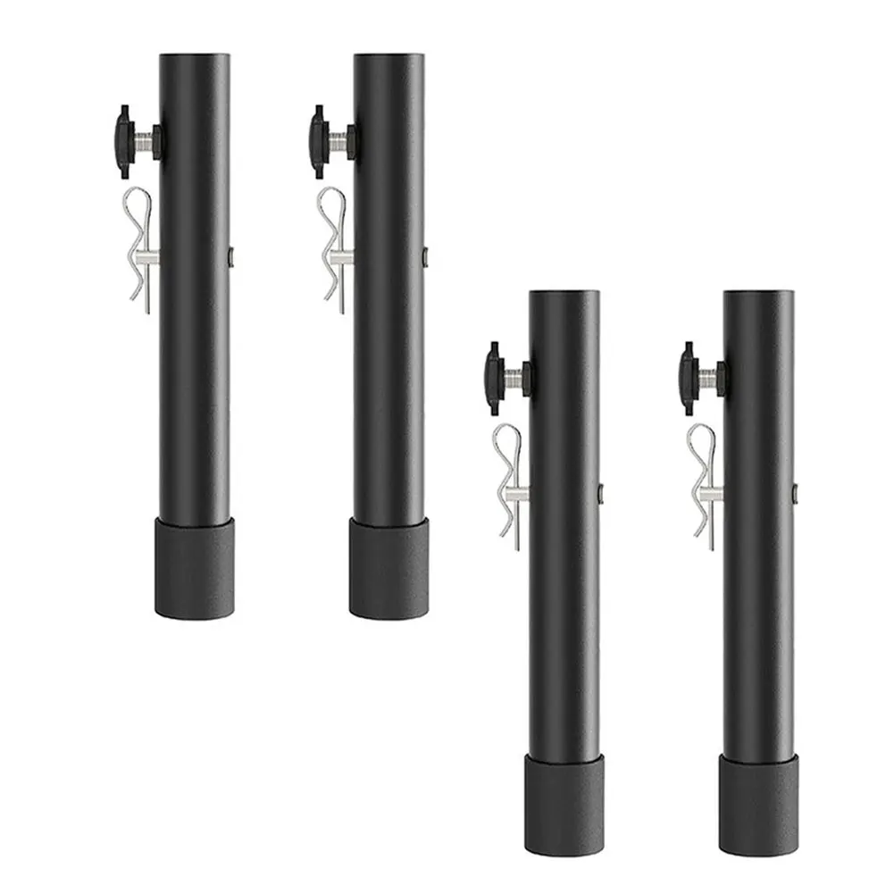 Table Leg Extender Kit for Modifying Workbench or Desk Height Compatible with Straight Curved and Folding Table Legs Steel Build