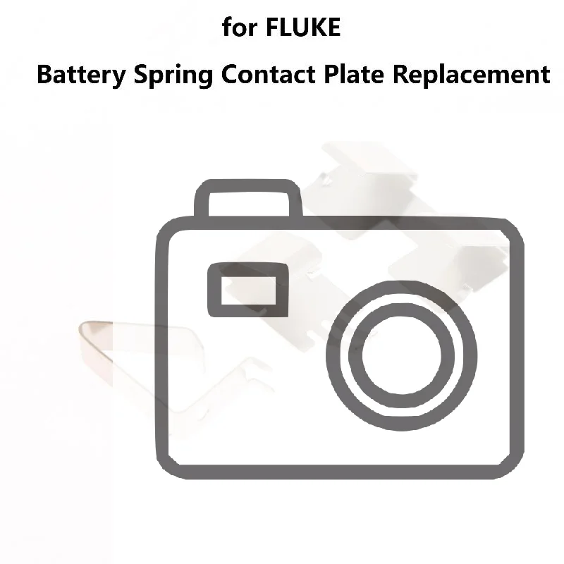 

1 шт. для FLUKE 15B 17B 18B /15B+ 17B+ 18B+ – сменная крышка пружинного отсека для батареи, вставка для батареи, запчасти для ремонта мультиметра