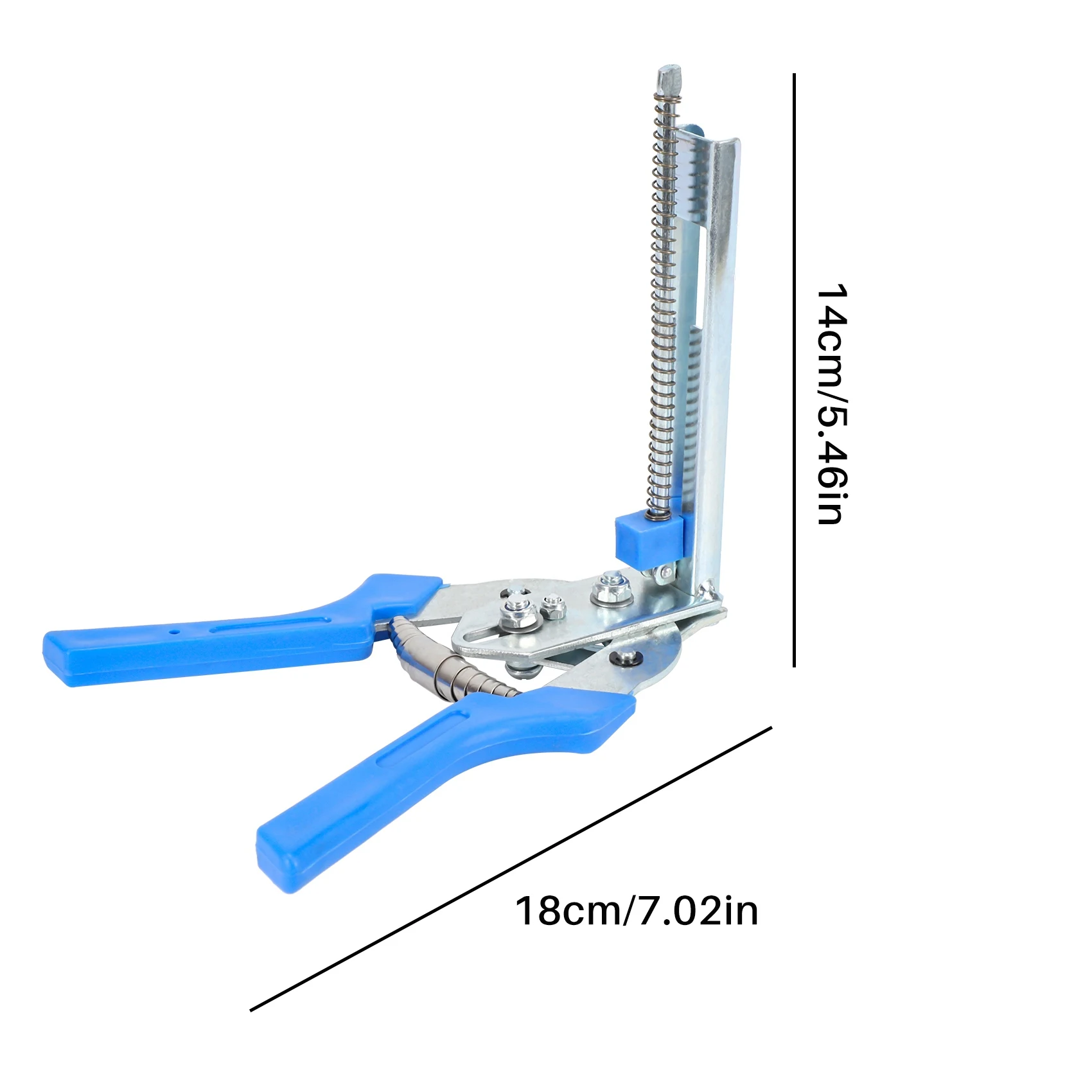 A98E-1Pc Hog Ring Plier Tool And 600Pcs M Clips Chicken Mesh Cage Wire Fencing Crimping Solder Joint Welding Repair Hand Tools