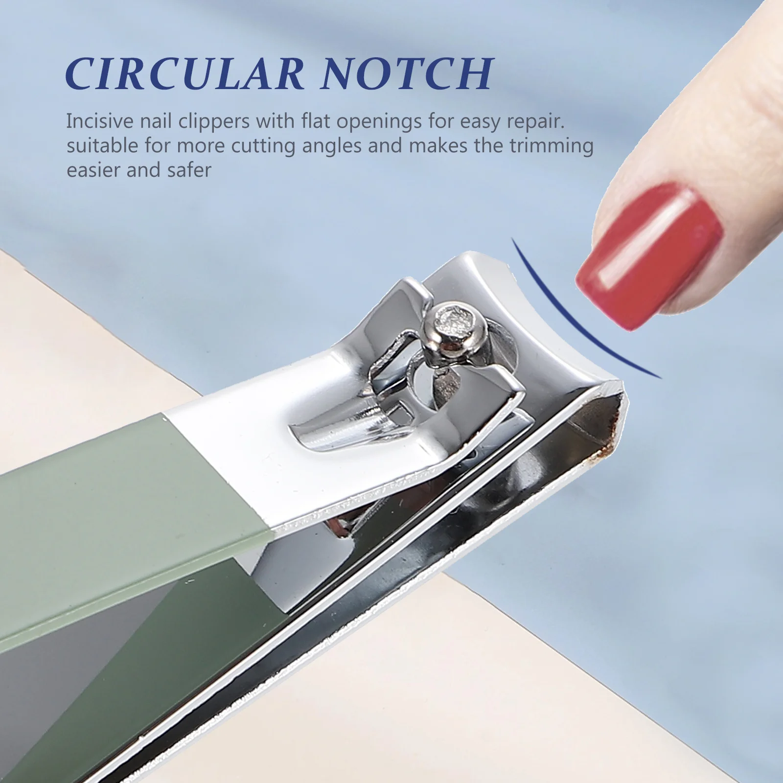 1 مجموعة الفولاذ المقاوم للصدأ مسمار المقص مجموعة المحمولة مجموعة أدوات مانيكير متعددة الوظائف باديكير أداة المنزلية مجموعة العناية بالأظافر المهنية #1