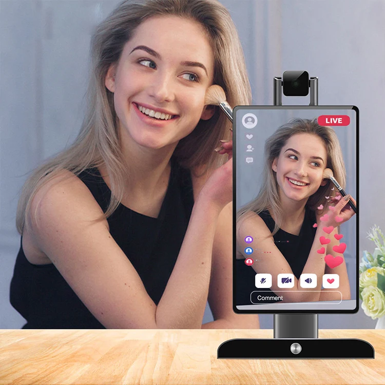 شاشة 15.6 بوصة تعمل باللمس احترافية تعمل بنظام Android الذكي الكل في واحد للبث المباشر لمعدات البث المباشر Tiktok Youtube #5
