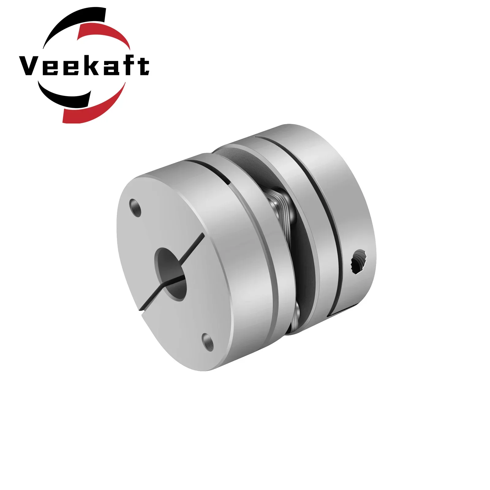 1PC Aluminum alloy D50L40 single diaphragm coupling elastic joint D50 L40 ball screw step servo motor encoder computer FA parts