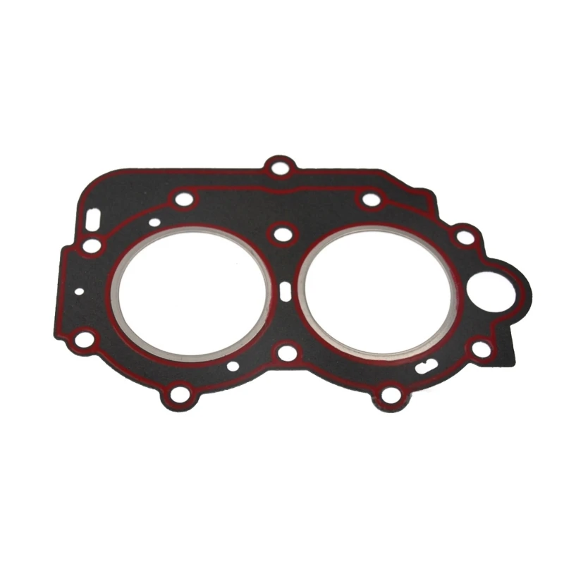 for Yamaha 2-Stroke 9.9/15/18HP Cylinder Gasket Repair Motor Cylinder Head Gasket Replacement 63V-11181-A1-00