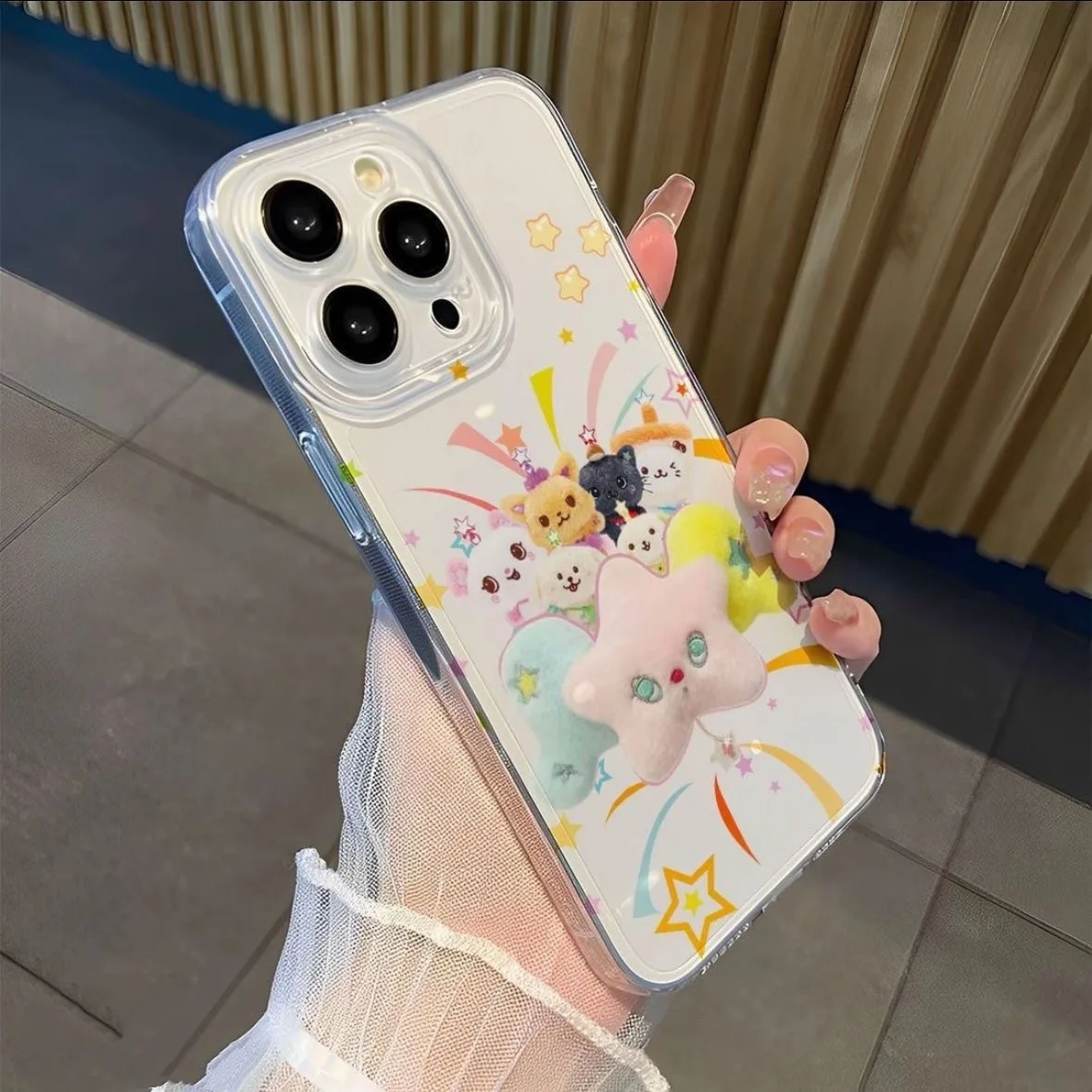 

SEIRASSIM cute cartoon soft phone case for iphone 16 pro max 15 plus 14 13 11 silicone cover for iphone 12 pro xr xs x 7 8 P SE3