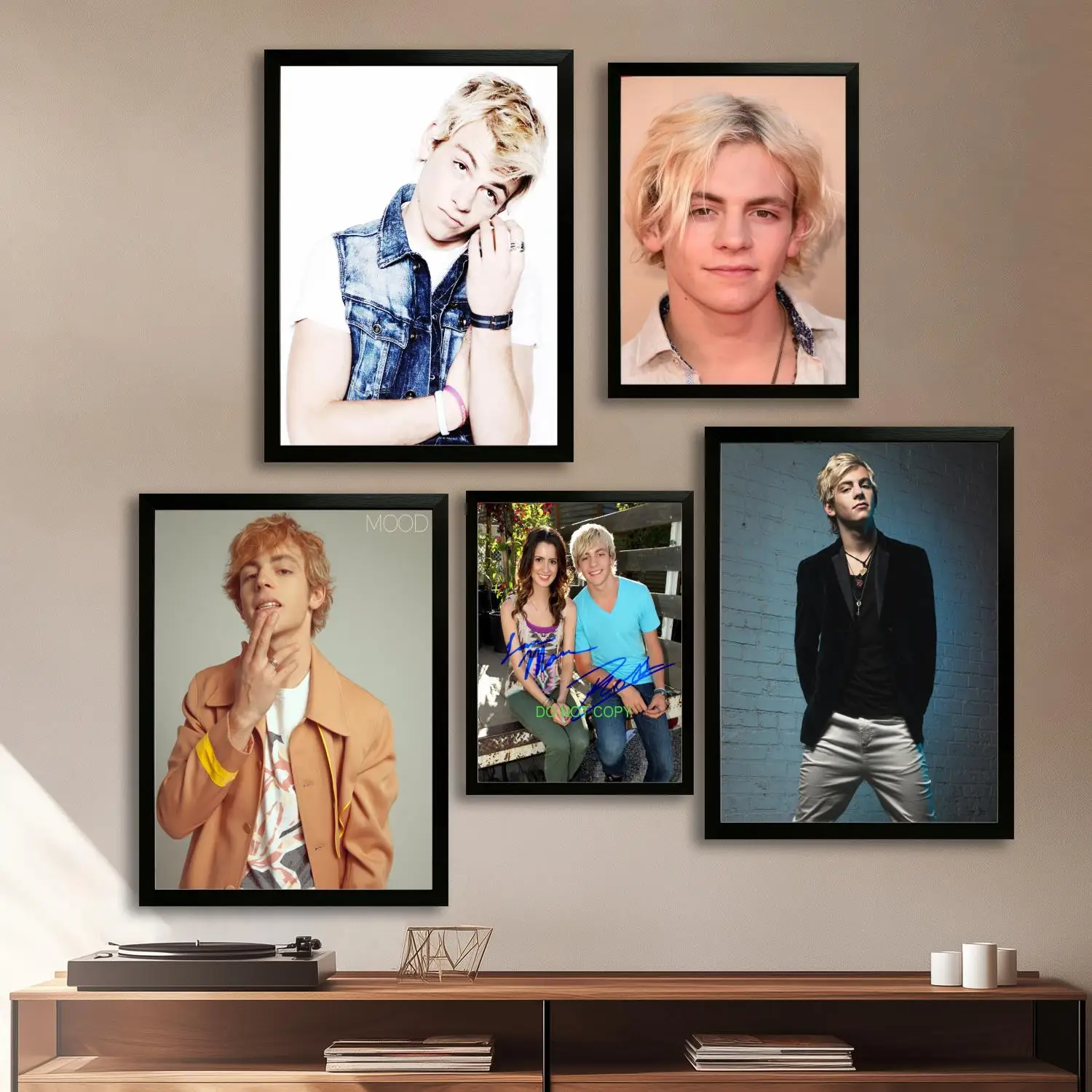 Póster artístico en lienzo de Ross Lynch, arte de pared, impresión de imágenes, familia moderna, decoración de dormitorio, carteles, pintura decorativa