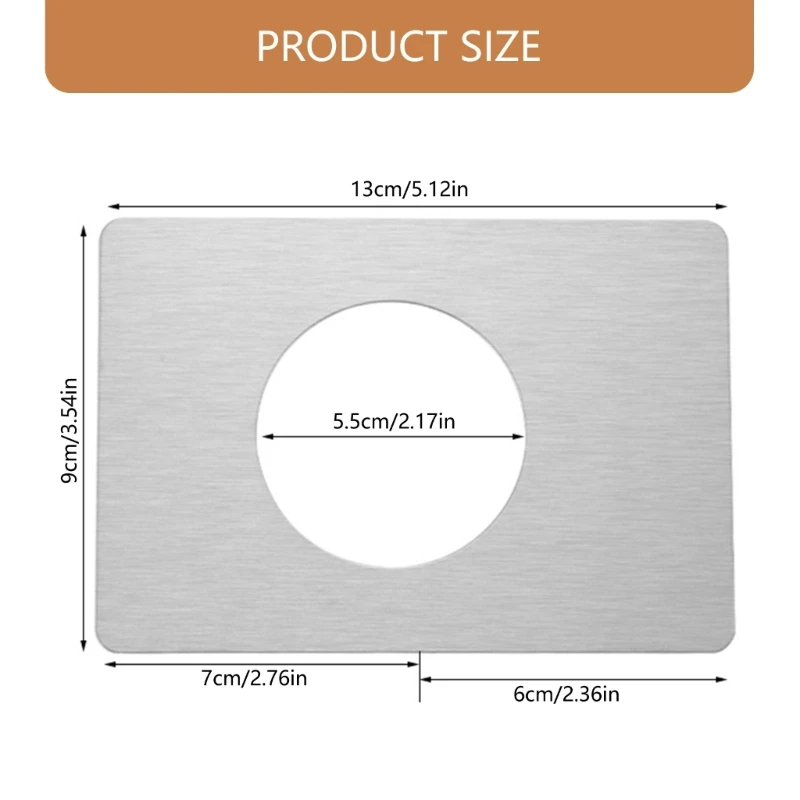 Placa reparación cerradura puerta acero inoxidable, cubierta manija puerta, reparación relleno, placa placa
