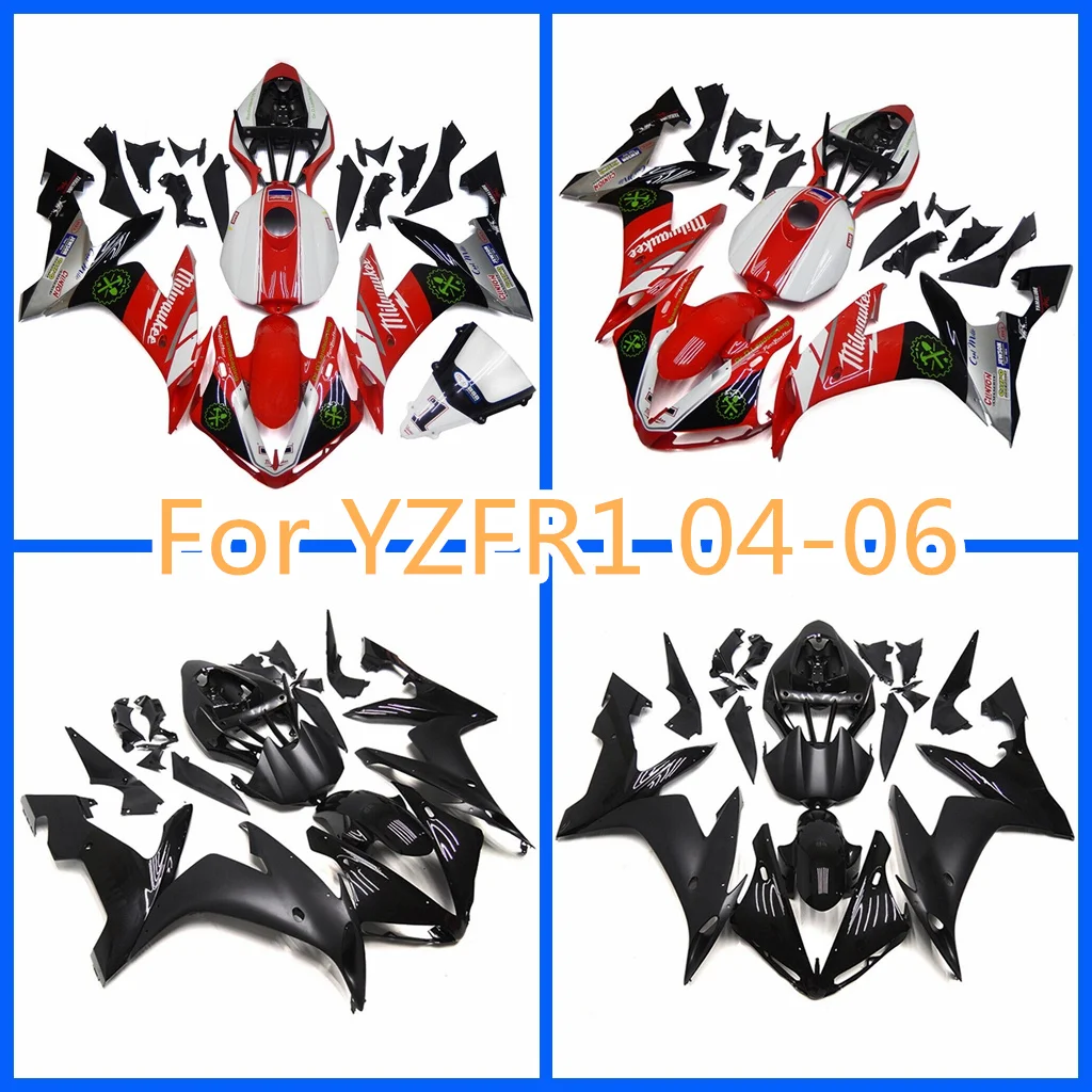 Motorcycle Parts for YAMAHA YZF-R1 2004 2005 2006 Bodywork YZF R1 1000CC 04 05 06 Chinese ABS Plastic Body Rebuild Fairings Kit