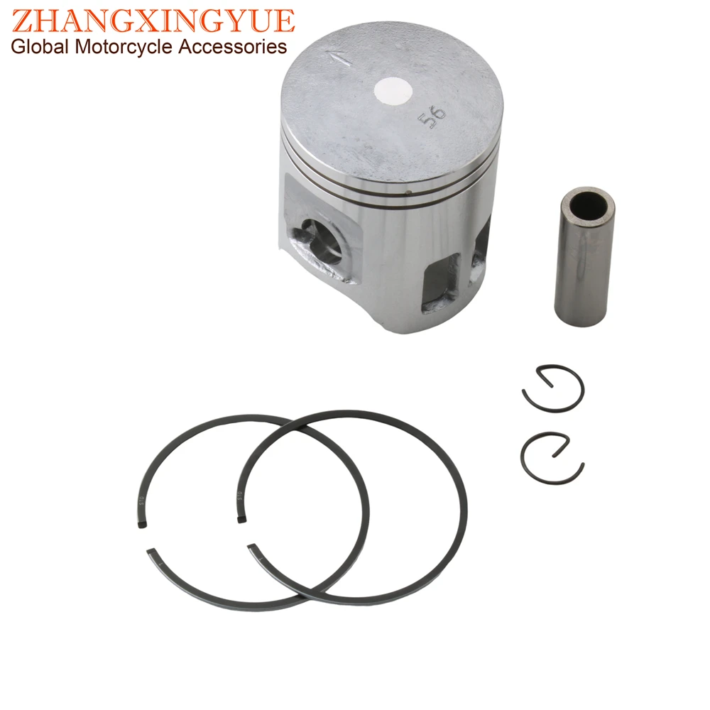 56mm 128cc Big Bore Cylinder Kit & Racing Crankshaft For Yamaha Bws100 Axis100 Aerox100 Nitro YW100 Zuma 100cc 4VP 2T Minarelli