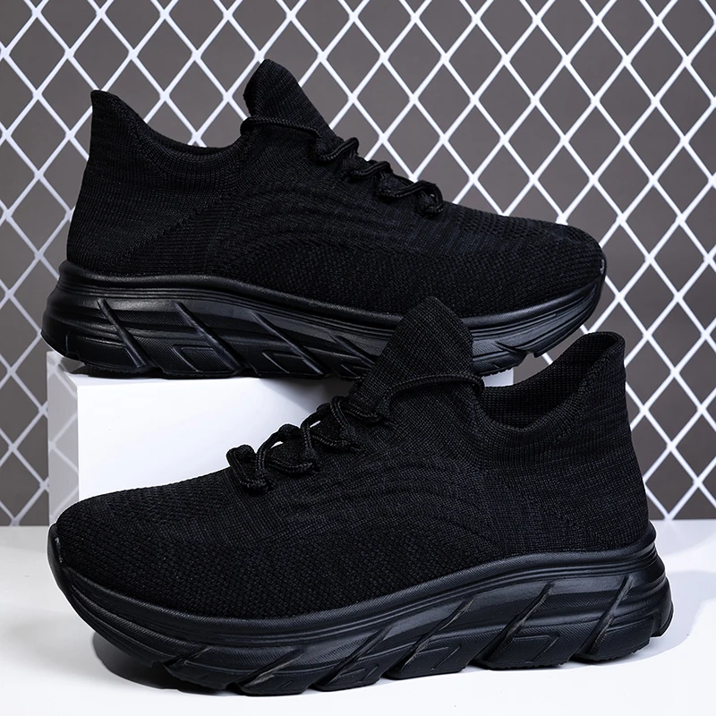 YRZL Heren Sneakers Casual Lichtgewicht Ademende Wandelschoenen Voor Mannen Antislip Comfortabele Sportschoenen Skate Schoenen Slip On