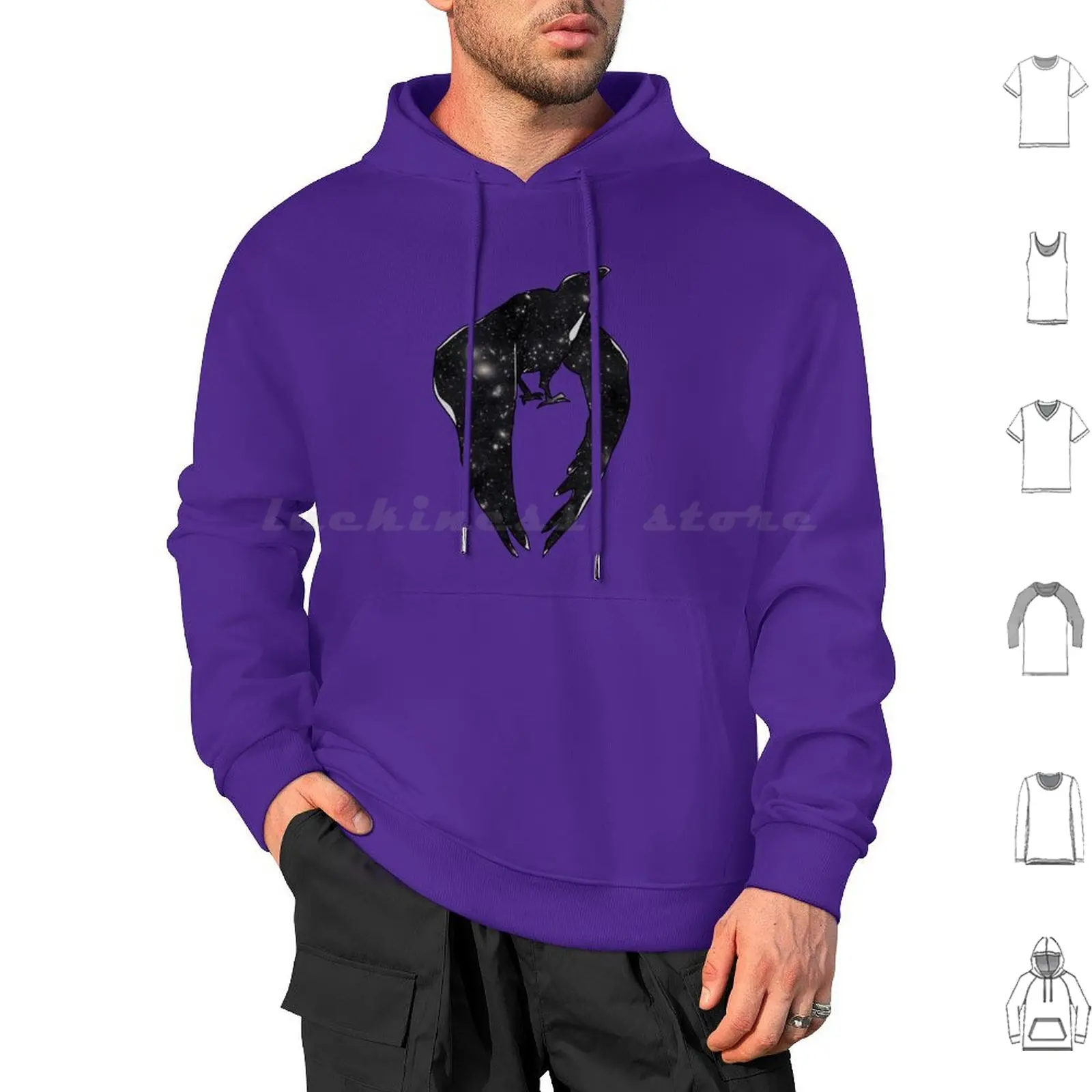 Sudadera con capucha Gravity Daze Raven de algodón de manga larga Gravity Daze Gravity Rush Crow Raven Personaje Japan Studio Manga