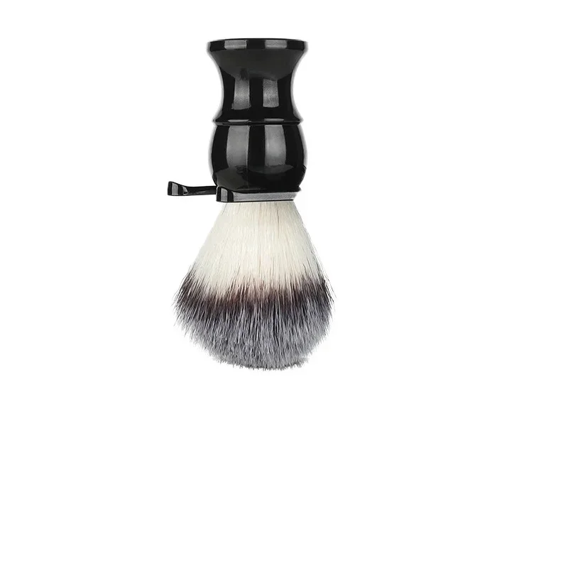 Premium Men's Beard Brush Smooth Fine Resin Handle & Durable ABS Base Badger Personal Care Shaving Tool