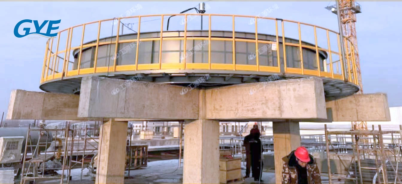 Parti del filtro dell'acqua del motore della pompa del dispositivo di galleggiamento dell'aria disciolta superficiale circolare dell'attrezzatura industriale per il trattamento delle acque reflue 220V