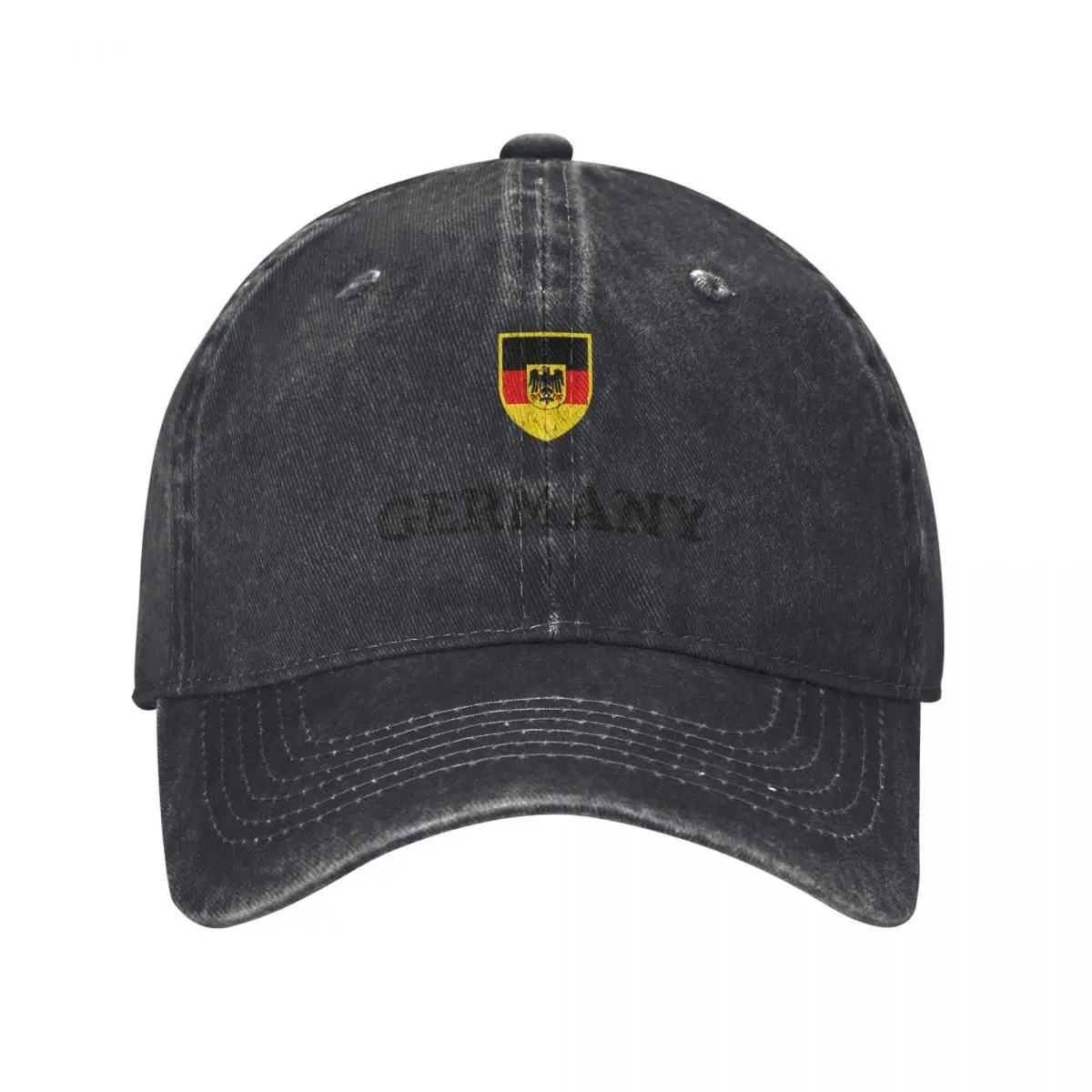 

Vintage Germany German Football Soccer Flag Baseball Cap Custom Cap Luxury Man Hat Hat Man For The Sun Women's Beach Men's