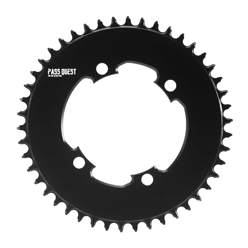 PASS QUEST 107BCD Bicycle Chainring 42T-58T Close Disc Black Chainwheel Narrow Wide Teeth AXS Sprocket for Sram Force Aero