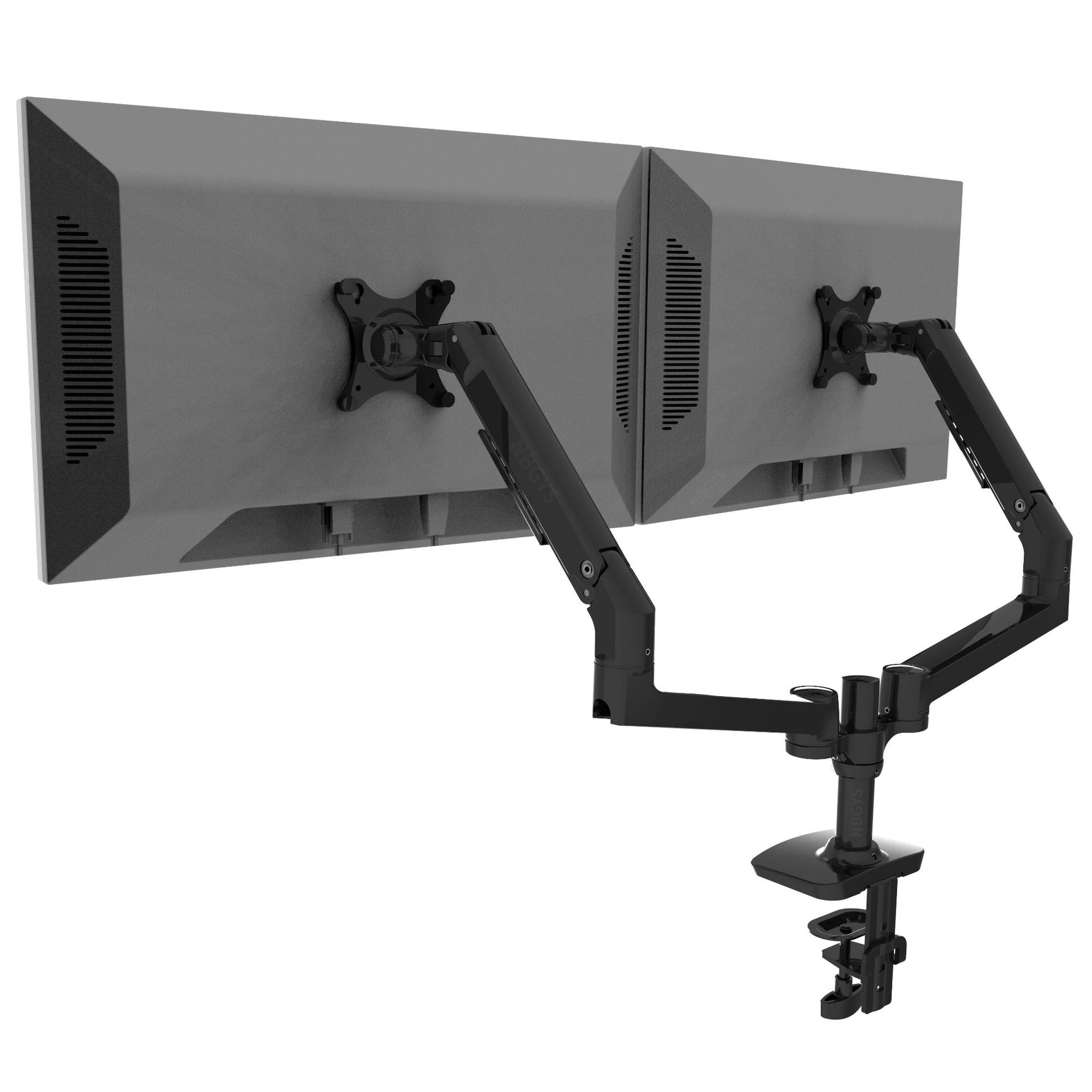 V6-2S left and right dual screen computer monitor bracket can be freely matched with a universal rotating frame