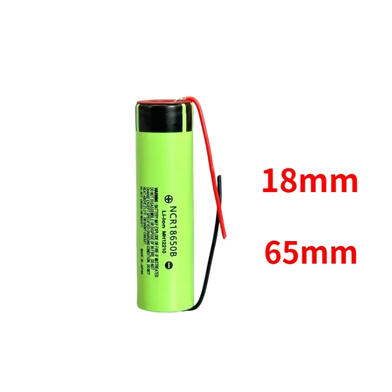 Panasonic New Original NCR18650B 3.7v 3400mAh 18650 Li-ion Rechargeable Battery Welding Silica gel Cable DIY