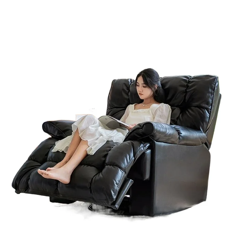 

Electric single sofa cabin, living room balcony, modern simple reclining chair, electric multi-function