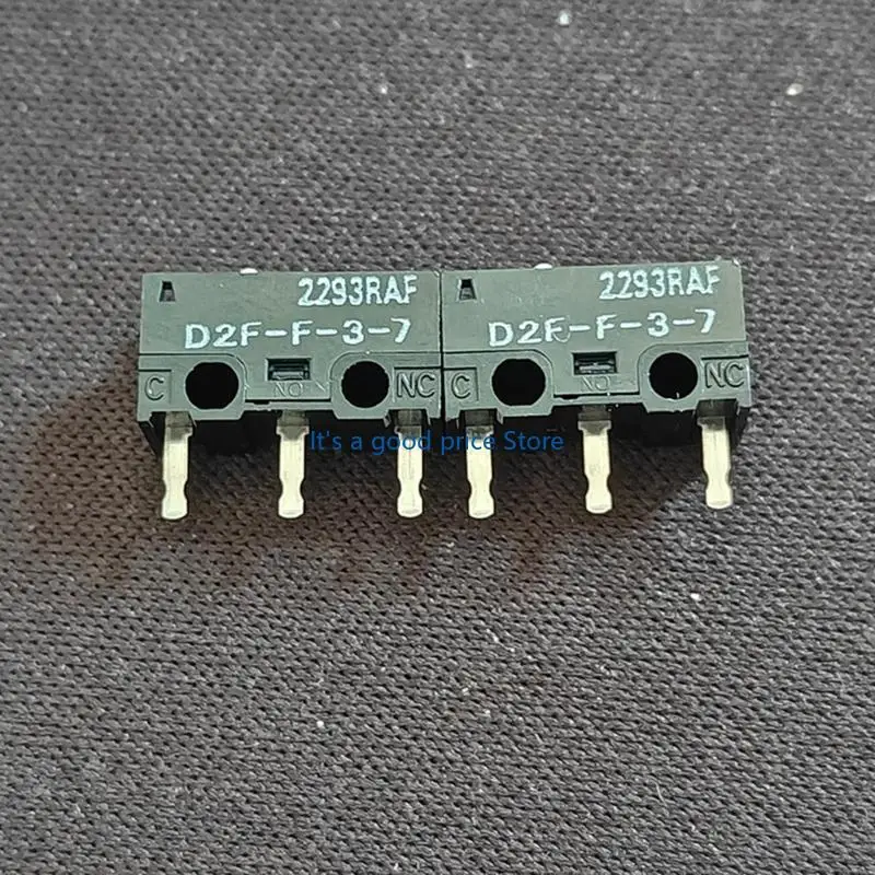  Precise Engineered D2F-F-3-7 Mouse Replacement Microswitch 0.74N Force Rating for Heavy Usage Scenario