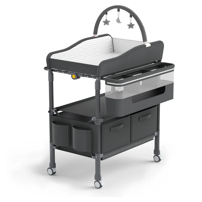 

Diaper table Baby care table Bathing integrated newborn bed Diaper change Multifunctional massage Touch Foldable