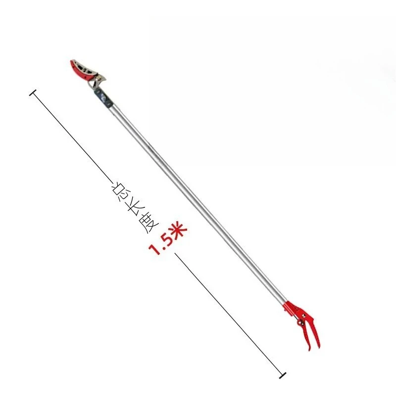 Telescopic High Reach Fruit Shear, Garden Picker for Persimmon, Lychee, Longan & Loquat