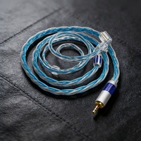 ND D2 16-strand silver-plated Earphone upgrade Cable wire 3.5 fever grade 2.5 balance 4.4diy 2pin0.75 upgrade wire